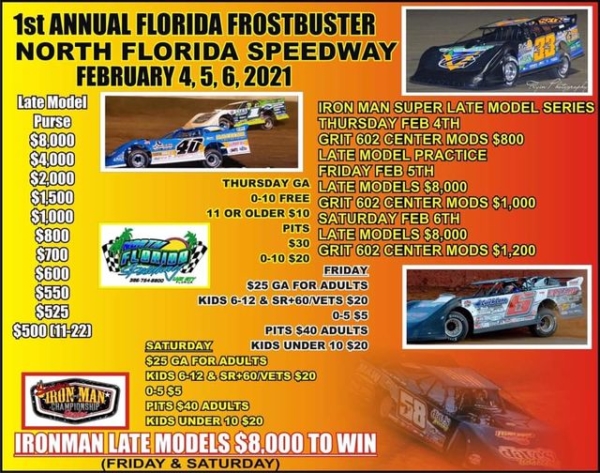 North Florida Speedway Added to Speedweeks 2021 Schedule February 4-6 | Karnac Racing News North Florida Speedway Added to Speedweeks 2021 Schedule February 4-6 | Karnac Racing News